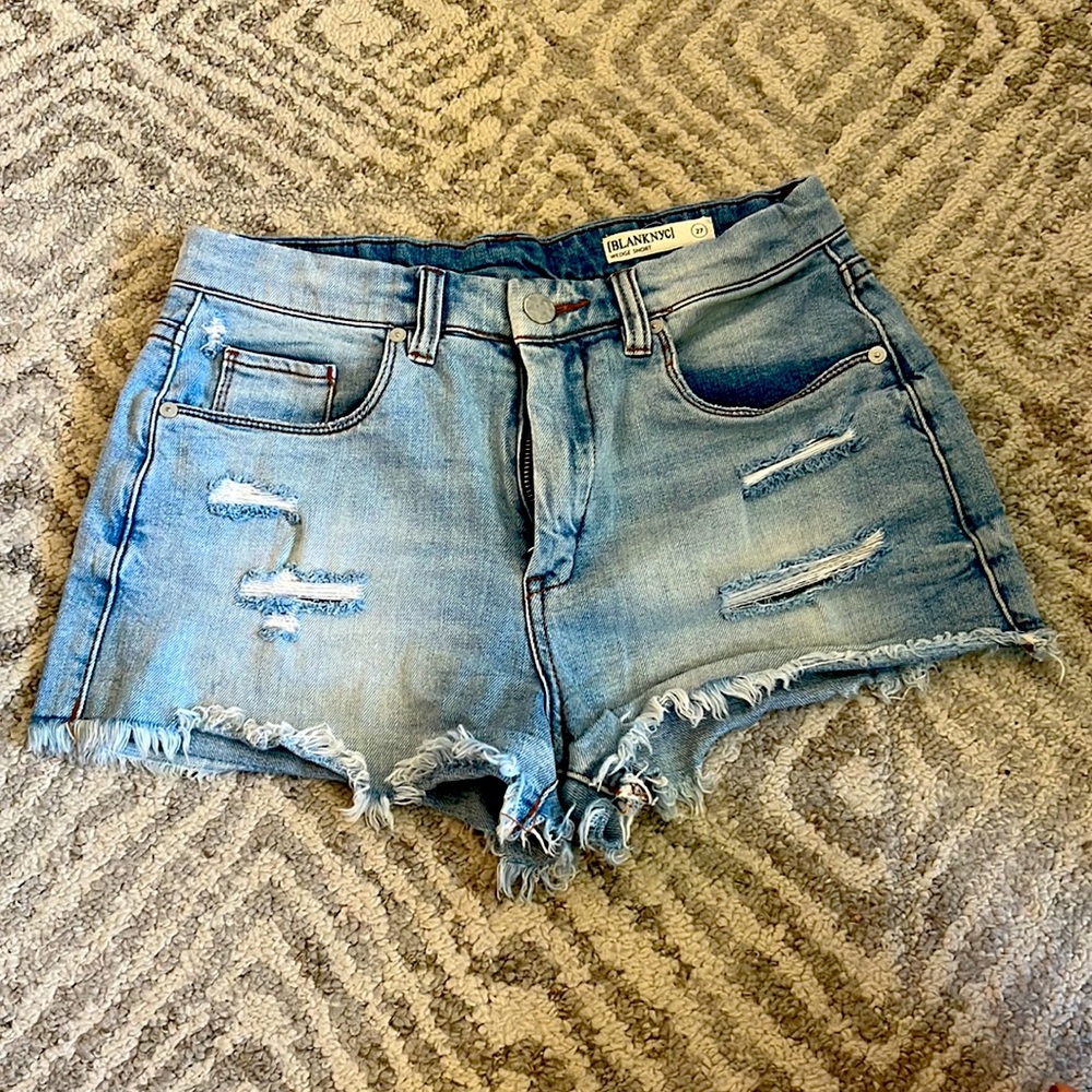 Brand new Jean shorts.  BlankNYC size 27